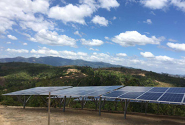  48.9MWp C- 파일 말레이시아 태양 광 지상 설치 프로젝트 2020 