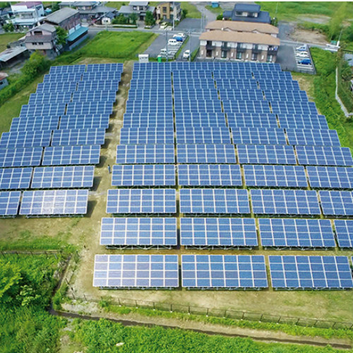  2.6MW 일본에 위치한 지상 태양 광 프로젝트 2017 