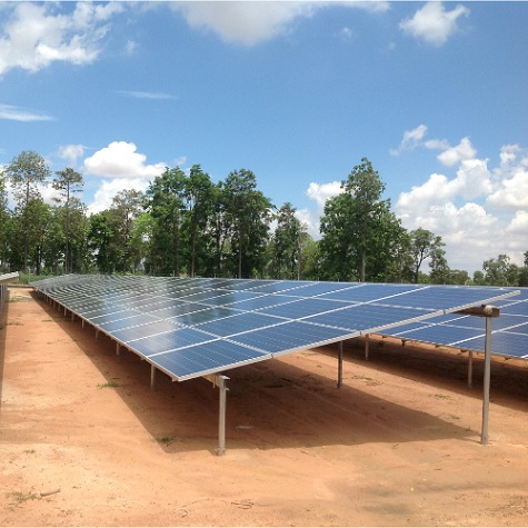  4.3MW 태국 태양 광 발전소 프로젝트 2017 